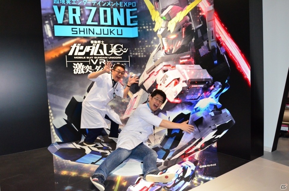 この浮遊感、すっかりユニコーンガンダムと開発陣の手の上―「ガンダムユニコーンVR 激突・ダイバ上空」体験レポート