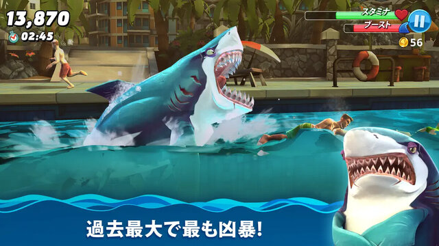 ハングリーシャーク ワールド