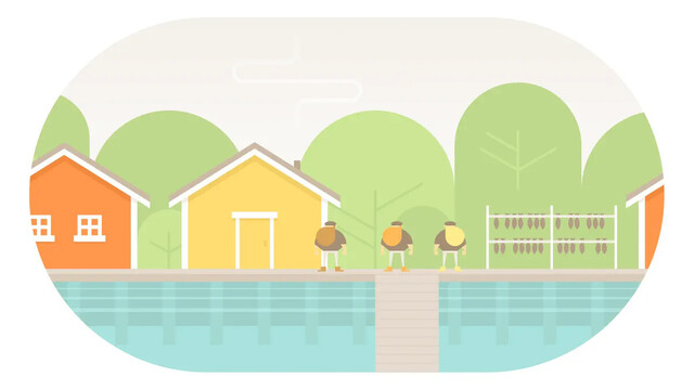 Burly Men at Sea:三人の海の男