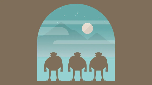 Burly Men at Sea:三人の海の男
