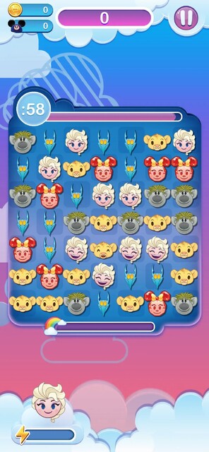 ディズニー emojiマッチ