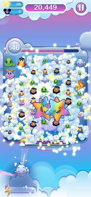 ディズニー emojiマッチ