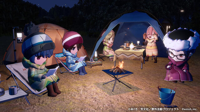 ゆるキャン△ つなげるみんなのオールインワン!! ちるタイムの画像