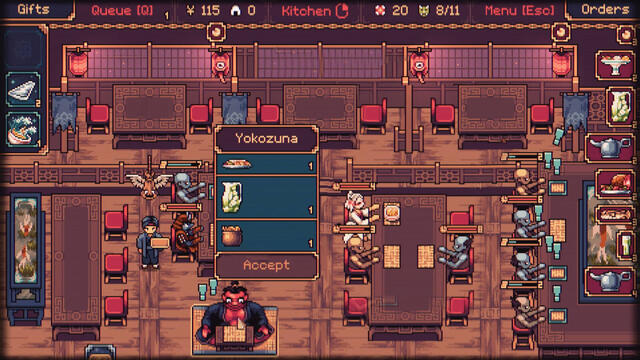 The Way of the Tray: Japanese Restaurant Simulator