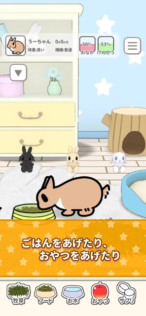 いつも、うさぎと一緒なら