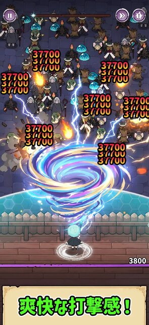転生ダークメイジ：無限ディフェンスRPG