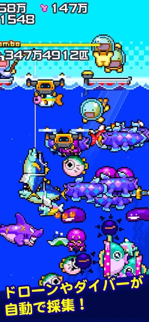 海の魚、ぜんぶ釣る