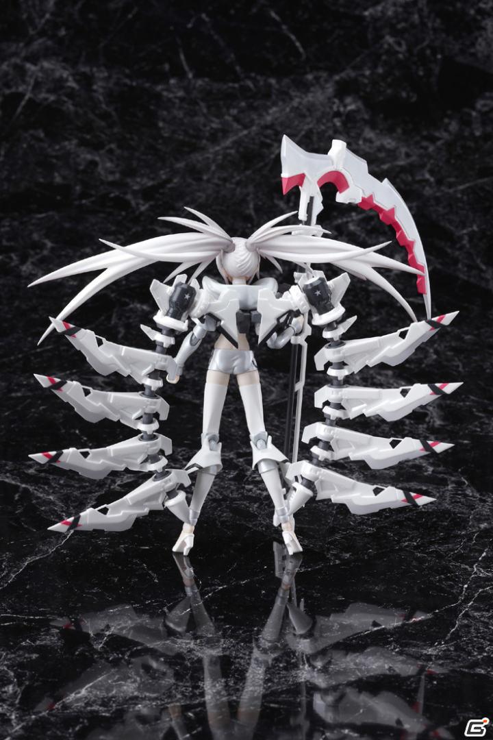 PSP「ブラック★ロックシューター THE GAME」ホワイトプレミアムBOX同梱figma「WRS」彩色見本＆「WRS」をフィーチャーした2ndトレーラー公開！の画像3