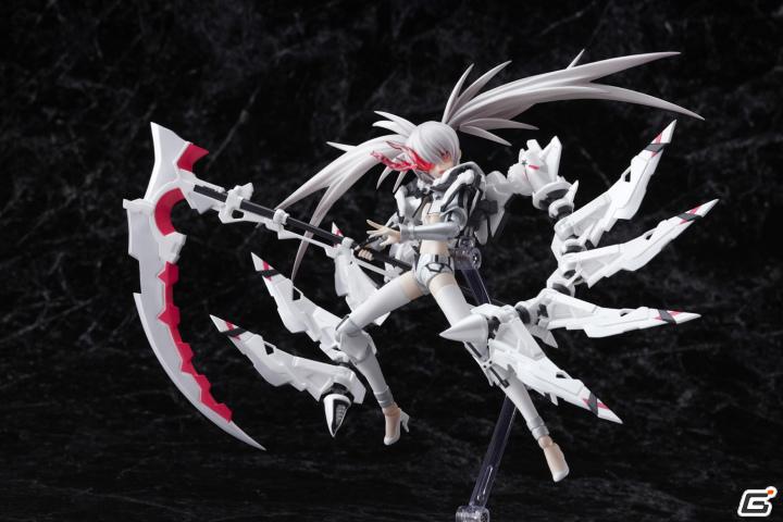 PSP「ブラック★ロックシューター THE GAME」ホワイトプレミアムBOX同梱figma「WRS」彩色見本＆「WRS」をフィーチャーした2ndトレーラー公開！の画像5