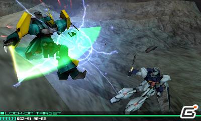 ガンダムバトルの戦場は3Dに！3DS「ガンダム ザ・スリーディーバトル」歴代ガンダムの名場面画像＆すれ違い通信情報を公開の画像11