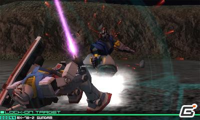 ガンダムバトルの戦場は3Dに！3DS「ガンダム ザ・スリーディーバトル」歴代ガンダムの名場面画像＆すれ違い通信情報を公開の画像5