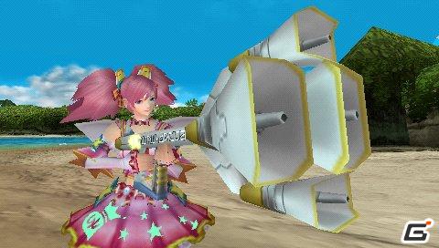 「ニコニコ動画」×「ファンタシースターポータブル2 インフィニティ」コラボレーション武器「ニコニコ弾幕シューター」のプロダクトコードをニコニコ動画プレミアム会員にプレゼントの画像2