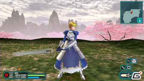 PSP「ファンタシースターポータブル2 インフィニティ」大人気ゲーム「Fate/stay night」とのコラボレーション企画が前作に引き続き実現！の画像7