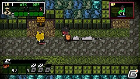 面白要素、先取りっ！PSP「クラシックダンジョンX2」PS Storeで無料体験版配信＆ドット絵コンテスト開催の画像2