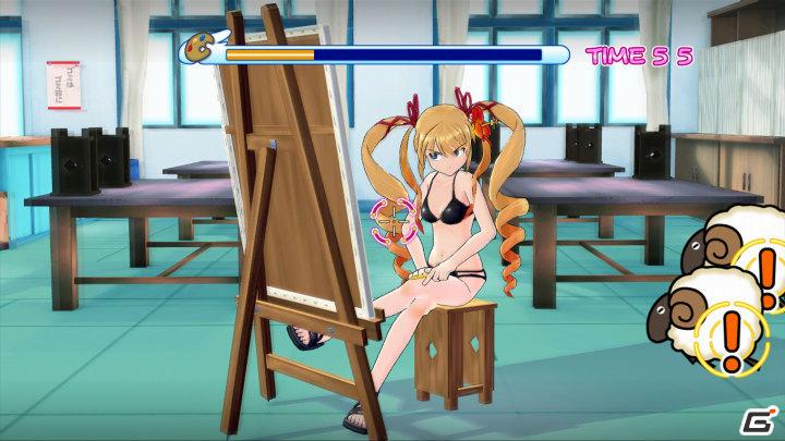 Xbox 360「ぎゃる☆がん」ヒロインの水着が拝めるDLCを配信！一般女子のアイコンパックも配信決定の画像7