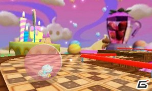 8台同時のデットヒート！3DS「スーパーモンキーボール 3D」対戦レースゲーム「モンキーレース」や「モンキーボール」新規ワールド情報を公開の画像19