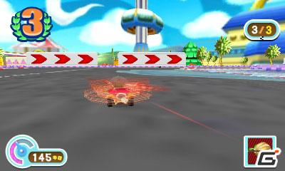 8台同時のデットヒート！3DS「スーパーモンキーボール 3D」対戦レースゲーム「モンキーレース」や「モンキーボール」新規ワールド情報を公開の画像11