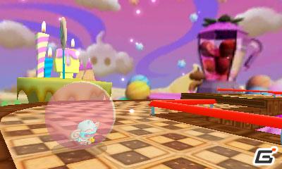 8台同時のデットヒート！3DS「スーパーモンキーボール 3D」対戦レースゲーム「モンキーレース」や「モンキーボール」新規ワールド情報を公開の画像19