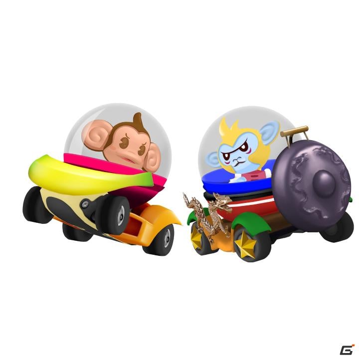 8台同時のデットヒート！3DS「スーパーモンキーボール 3D」対戦レースゲーム「モンキーレース」や「モンキーボール」新規ワールド情報を公開の画像2