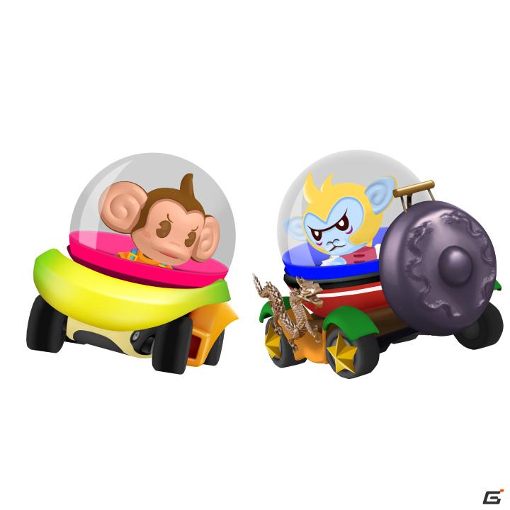 8台同時のデットヒート！3DS「スーパーモンキーボール 3D」対戦レースゲーム「モンキーレース」や「モンキーボール」新規ワールド情報を公開の画像3