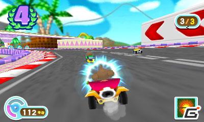 8台同時のデットヒート！3DS「スーパーモンキーボール 3D」対戦レースゲーム「モンキーレース」や「モンキーボール」新規ワールド情報を公開の画像5