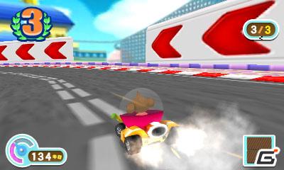 8台同時のデットヒート！3DS「スーパーモンキーボール 3D」対戦レースゲーム「モンキーレース」や「モンキーボール」新規ワールド情報を公開の画像6
