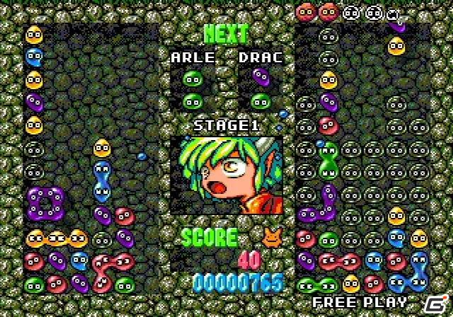 ニンテンドーWi-Fiコネクション対応・バーチャルコンソールアーケードタイトル「ぷよぷよ」4月12日配信決定の画像3