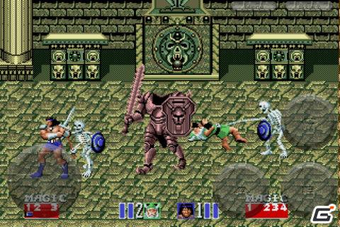 メガドライブだけのオリジナル続編シリーズ第2弾！ファンタジーアクション「ゴールデンアックスII」がiPhoneで復活の画像2