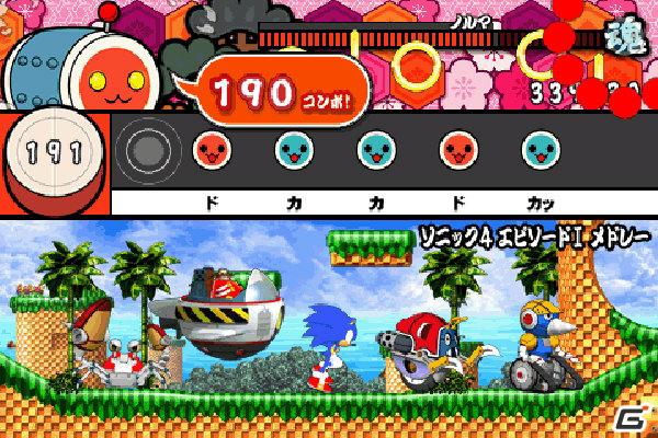 ソニックやアイルーと一緒に太鼓を叩くどん！iPod/iPod touch/iPad「太鼓の達人プラス」“ゲーム曲ぱっく”配信開始の画像6