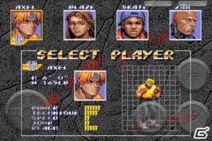 メガドライブを代表する格闘アクションのシリーズ最終作「ベア・ナックル3」がiPhone/iPod touchで復活の画像3