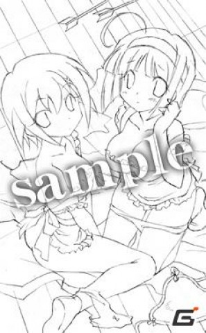 PSP「快盗天使ツインエンジェル～時とセカイの迷宮～」店舗特典ラフイラストを公開の画像10