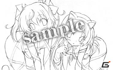 PSP「快盗天使ツインエンジェル～時とセカイの迷宮～」店舗特典ラフイラストを公開の画像7
