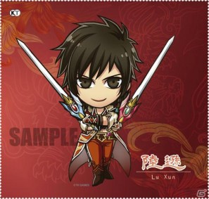 真・三國無双6」「戦国無双3」のトレーディングマイクロファイバー