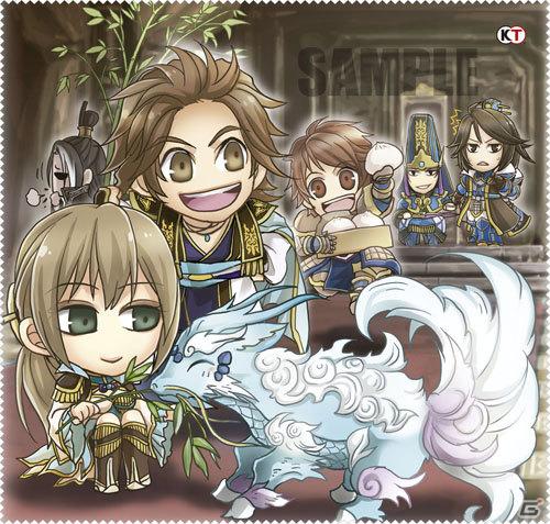 「真・三國無双6」「戦国無双3」のトレーディングマイクロファイバータオル発売決定！の画像4
