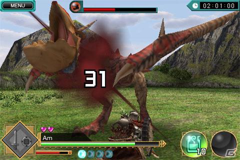 フリック操作の「モンハン」が登場！iPhone/iPod touch「モンスターハンター Dynamic Hunting」配信開始の画像5