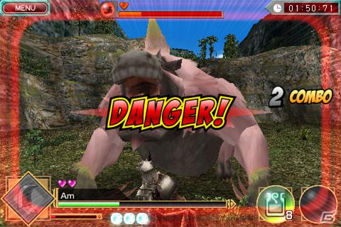 フリック操作の「モンハン」が登場！iPhone/iPod touch「モンスターハンター Dynamic Hunting」配信開始の画像6