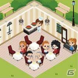 レストランをテーマにした携帯レストランゲーム「もぐもぐ☆レストラン」mixiでのサービスを開始の画像2