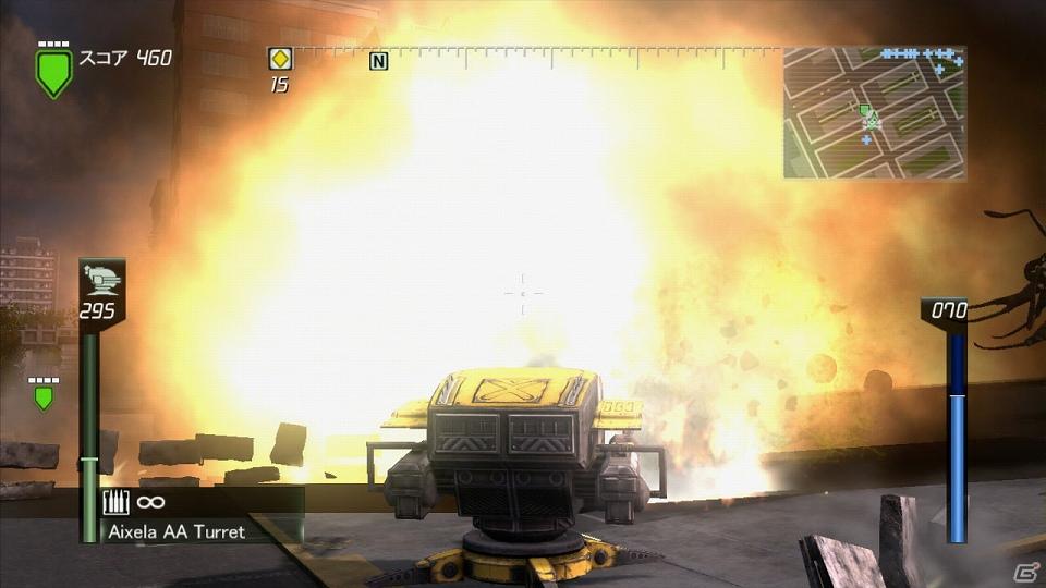 PS3/Xbox 360「EARTH DEFENSE FORCE：INSECT ARMAGEDDON」戦車や基地砲塔などの乗物兵器を含む「最新情報」を公開の画像3