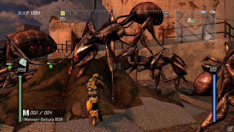 PS3/Xbox 360「EARTH DEFENSE FORCE：INSECT ARMAGEDDON」戦車や基地砲塔などの乗物兵器を含む「最新情報」を公開の画像5