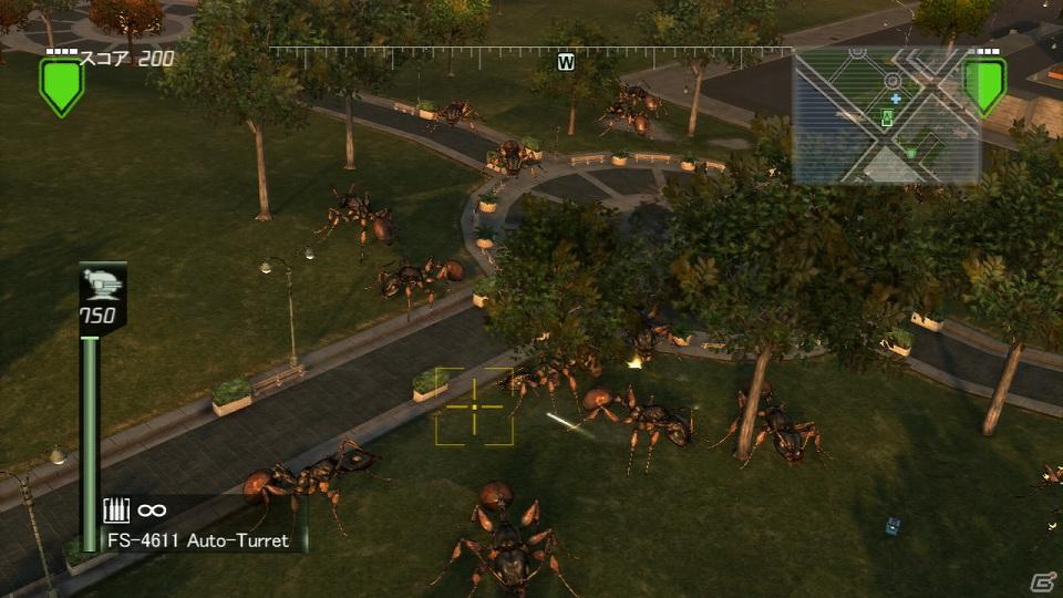 PS3/Xbox 360「EARTH DEFENSE FORCE：INSECT ARMAGEDDON」戦車や基地砲塔などの乗物兵器を含む「最新情報」を公開の画像8