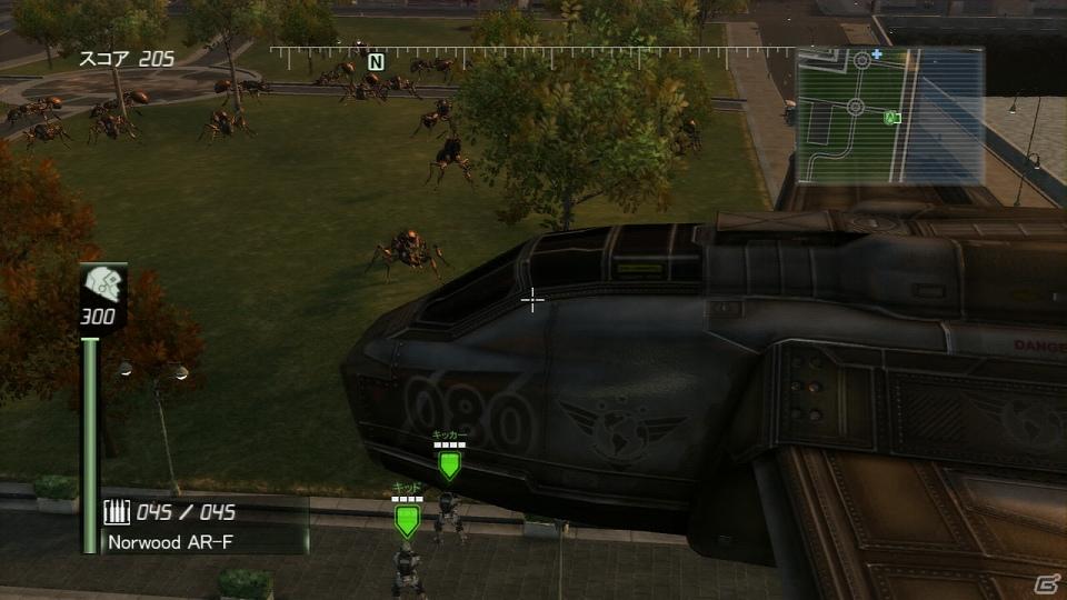 PS3/Xbox 360「EARTH DEFENSE FORCE：INSECT ARMAGEDDON」戦車や基地砲塔などの乗物兵器を含む「最新情報」を公開の画像9