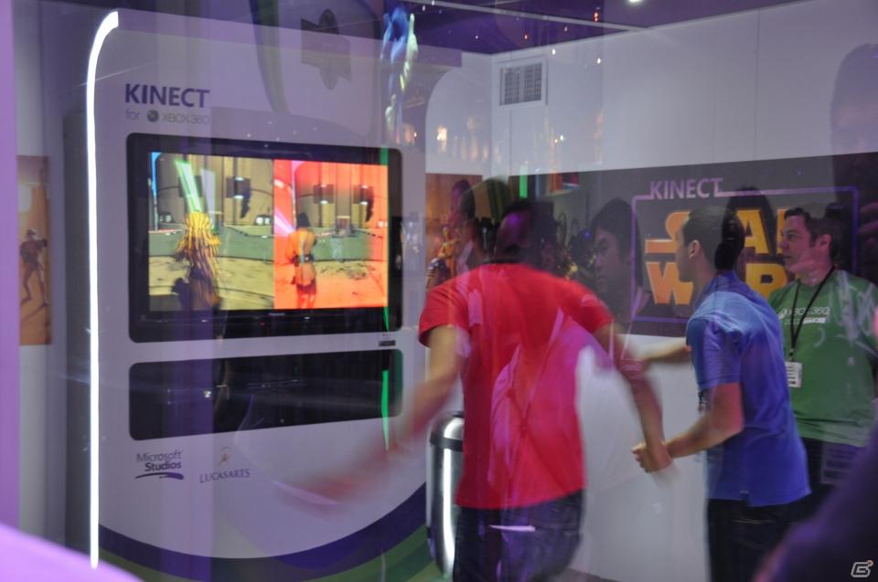 【E3 2011】人間はやっぱりダンスが大好き！Kinect対応タイトルの可能性広がる展示が魅力！「GOW3」の対戦も熱いMicrosoftブースレポートの画像22