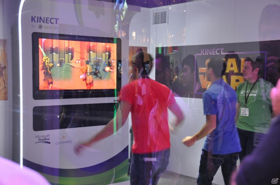 【E3 2011】人間はやっぱりダンスが大好き！Kinect対応タイトルの可能性広がる展示が魅力！「GOW3」の対戦も熱いMicrosoftブースレポートの画像23