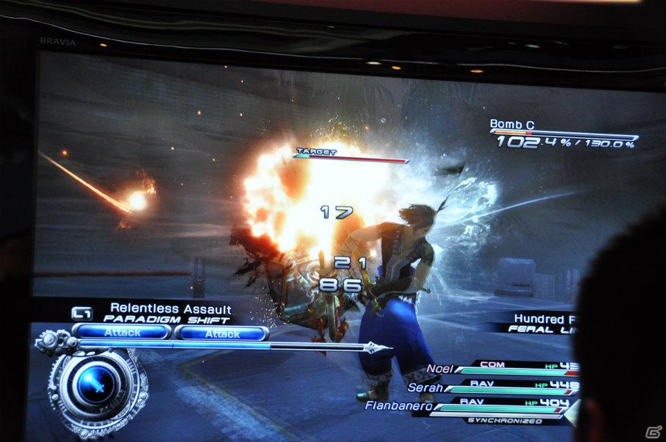 【E3 2011】「ファイナルファンタジー13-2」や「デウスエクス」など注目作が展示されていた「スクウェア・エニックス」ブースレポートの画像3