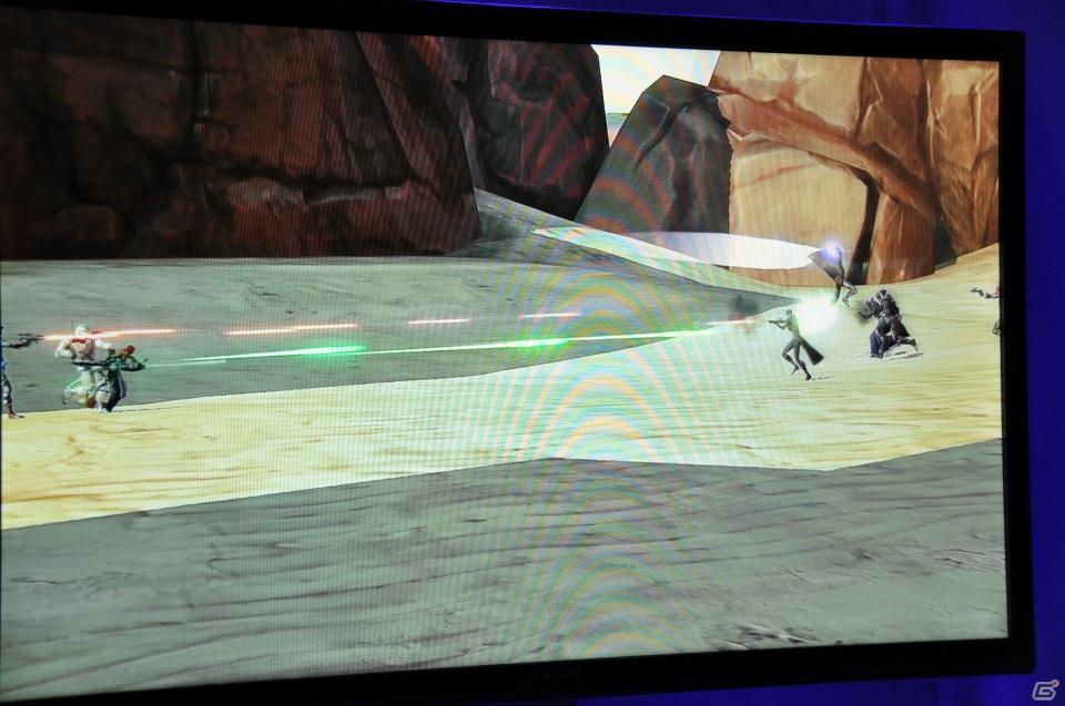 【E3 2011】巨大なスクリーンで映し出される映像に釘付け！「マスエフェクト3」「バトルフィールド3」の試遊には大行列がの画像4