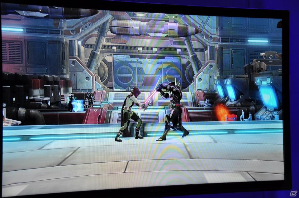 【E3 2011】巨大なスクリーンで映し出される映像に釘付け！「マスエフェクト3」「バトルフィールド3」の試遊には大行列がの画像6