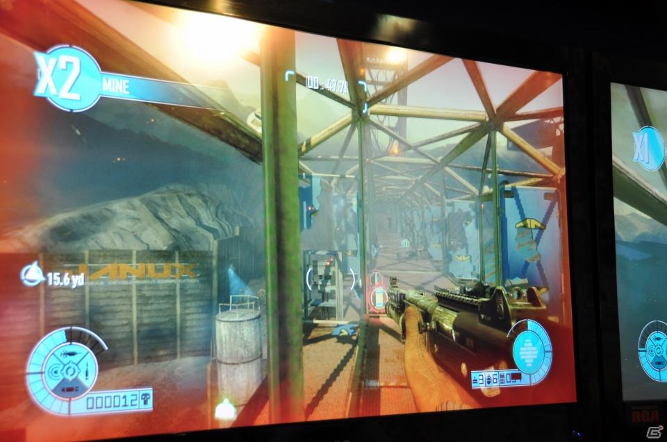 【E3 2011】会場の外でも大掛かりな「SAINTS ROW -THE THIRD-」プロモーションが展開「THQブース」紹介！「W12」「RED FACTION」も登場の画像33