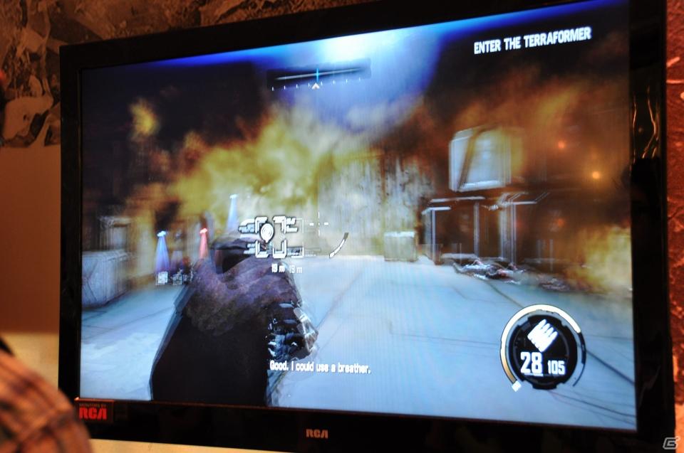 【E3 2011】会場の外でも大掛かりな「SAINTS ROW -THE THIRD-」プロモーションが展開「THQブース」紹介！「W12」「RED FACTION」も登場の画像67
