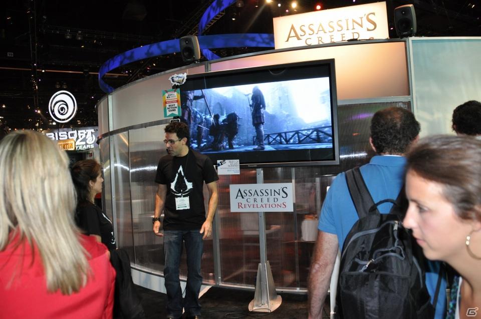【E3 2011】シリーズを愛するプレイヤー興奮！三部作の完結編「アサシン クリード リベレーション」「GHOST RECON」最新作など「UBISOFTブース」の画像14
