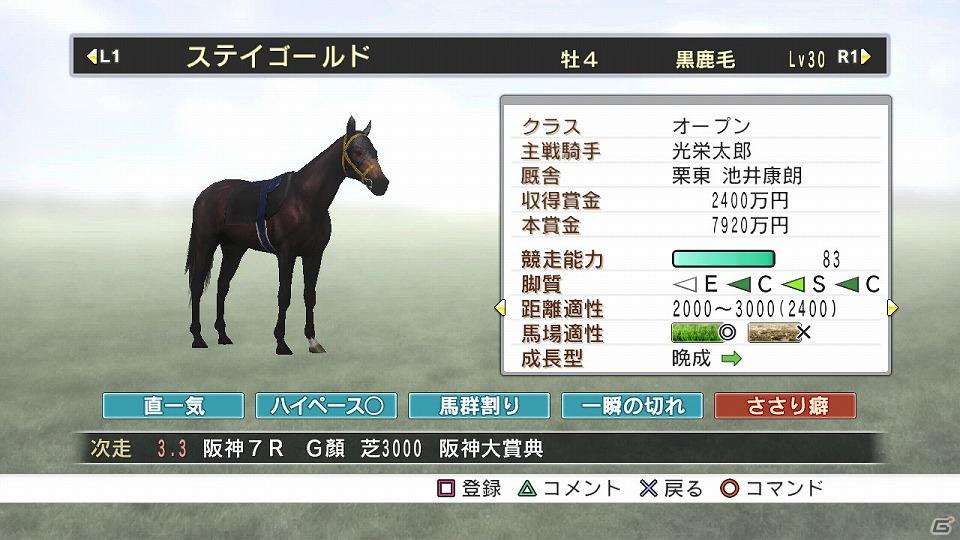 「GIジョッキー」「ギャロップレーサー」開発チームが贈るホースレーシングゲーム「チャンピオンジョッキー」が登場の画像7